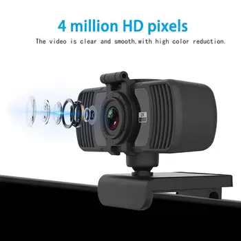 C6 QHD 2K USB Webcam 4MP Computer PC Web Camera with Microphone Privacy Cover for Youtube Skype Video Calling Conferencing
C6 QHD 2K USB Webcam 4MP Computer PC Web Camera with Microphone Privacy Cover for Youtube Skype Video Calling Conferencing