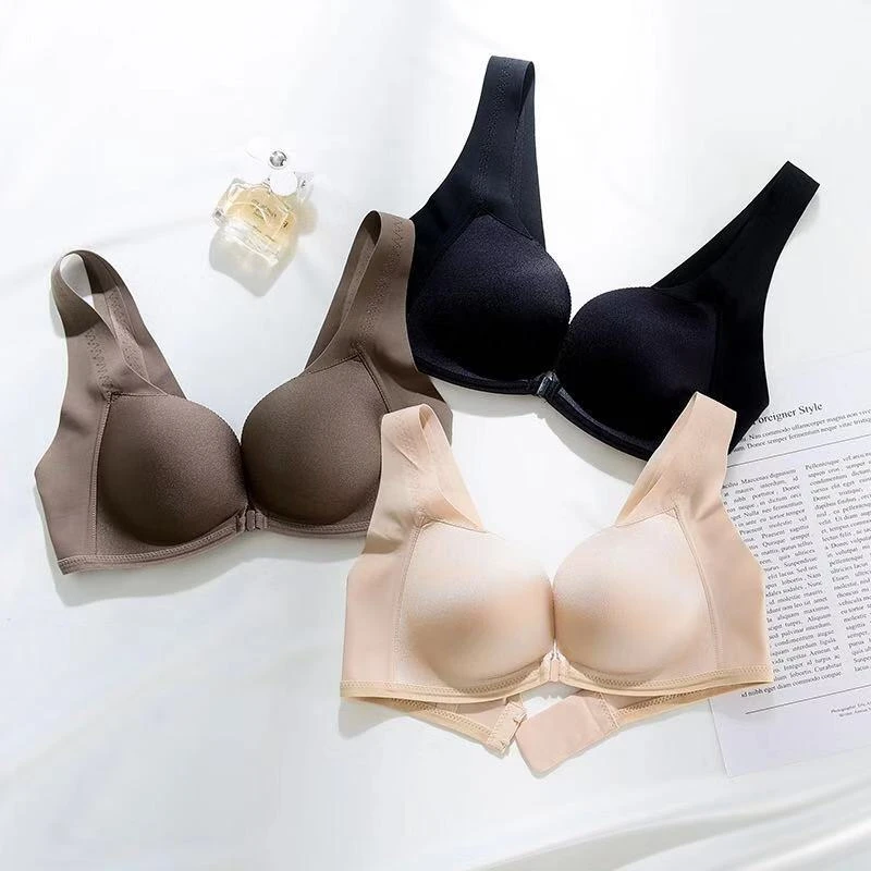 XUANTAOWU Front Closure Seamless Sexy Lingerie 3/4 Cup Wireless Women Bra Comfortable Push Up Underwear Intimates Girl Bralette
XUANTAOWU Front Closure Seamless Sexy Lingerie 3/4 Cup Wireless Women Bra Comfortable Push Up Underwear Intimates Girl Bralette