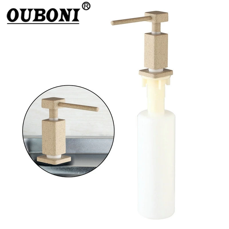 OUBONI Brand New ABS Soap Dispenser White Spot Head Kitchen Bathroom Sink Faucet Shampoo Shower Lotion
OUBONI Brand New ABS Soap Dispenser White Spot Head Kitchen Bathroom Sink Faucet Shampoo Shower Lotion