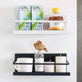 Magnetic Sticker Refrigerator Rack Kitchen Multifunctional Iron Art Storage Rack Refrigerator Side Wall-mounted Rack (white)
Magnetic Sticker Refrigerator Rack Kitchen Multifunctional Iron Art Storage Rack Refrigerator Side Wall-mounted Rack (white)