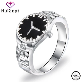 HuiSept Women Ring 925 Silver Jewelry Accessories Watch Shaped Zircon Gemstone for Wedding Party Gifts Ornaments Wholesale Rings
HuiSept Women Ring 925 Silver Jewelry Accessories Watch Shaped Zircon Gemstone for Wedding Party Gifts Ornaments Wholesale Rings