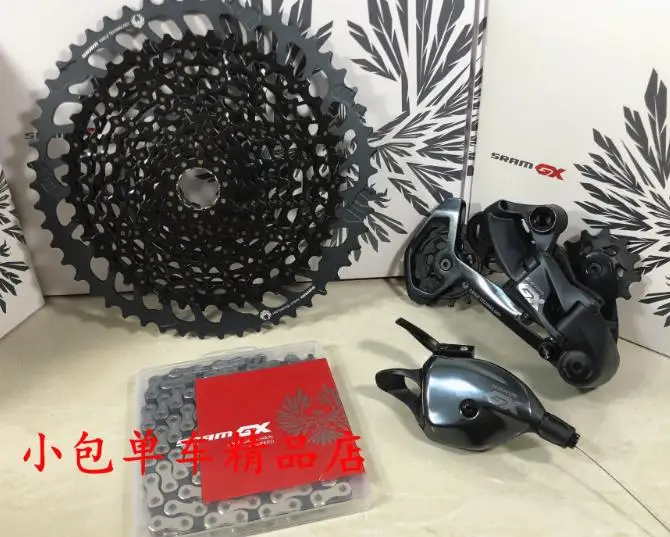 GX EAGLE Groupset 12s триггерный переключатель передач + цепь + задний переключатель + кассета 52T
GX EAGLE Groupset 12s триггерный переключатель передач + цепь + задний переключатель + кассета 52T