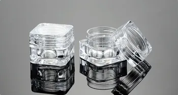 50PCS 5G Cosmetic Empty Jar Pot Eyeshadow Makeup Face Cream Container Bottle Acrylic for Creams Skin Care Products makeup tool
50PCS 5G Cosmetic Empty Jar Pot Eyeshadow Makeup Face Cream Container Bottle Acrylic for Creams Skin Care Products makeup tool