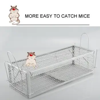30*12*24cm Steel Cage Animal Trap Control Mouse Catch Mouse Control Catch Mice Rat
30*12*24cm Steel Cage Animal Trap Control Mouse Catch Mouse Control Catch Mice Rat