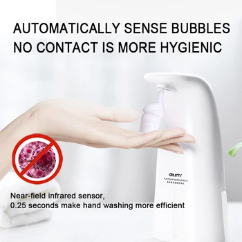 Touchless Soap Dispenser Infrared Automatic Induction Non-Contact Hand Gel Sanitizer Sprayer Bottles Disinfection Machine 250ml
Touchless Soap Dispenser Infrared Automatic Induction Non-Contact Hand Gel Sanitizer Sprayer Bottles Disinfection Machine 250ml