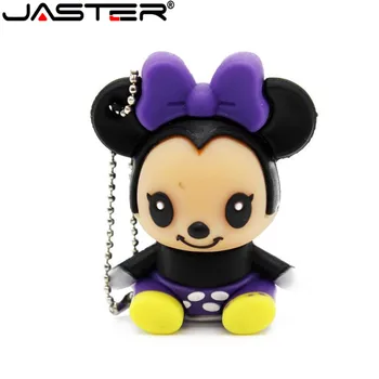 JASTER Mickey Mouse USB Flash Drive Cartoon Minnie External Storage USB 2.0 Pen drive 4GB 8GB 16GB 32GB 64GB lovely gift
JASTER Mickey Mouse USB Flash Drive Cartoon Minnie External Storage USB 2.0 Pen drive 4GB 8GB 16GB 32GB 64GB lovely gift