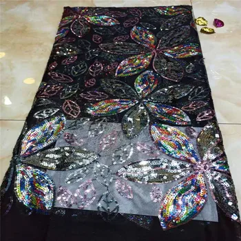 African sequins Multicolor Tulle Lace Fabric 2020 African French Lace Fabric High Quality Nigerian Embroidery Tulle French Lace
African sequins Multicolor Tulle Lace Fabric 2020 African French Lace Fabric High Quality Nigerian Embroidery Tulle French Lace