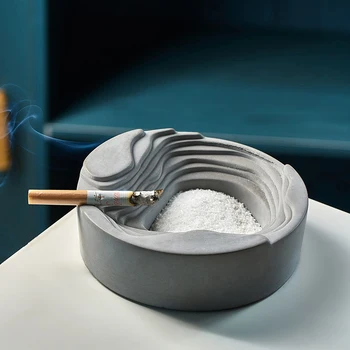 Cement ashtray personality marble pattern ashtray living room bathroom household ashtray to boyfriend creative gift
Cement ashtray personality marble pattern ashtray living room bathroom household ashtray to boyfriend creative gift