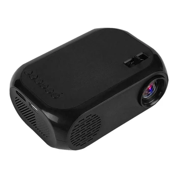 

LED Portable FHD Projector 3D 1920x1080P Mini Interfaces Projector Support USB AV HDMI Movie Home Cinema Film(EU Plug)