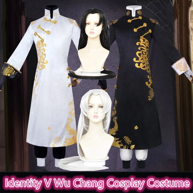 Anime Identity V Wu Chang Cosplay Costume Halloween White Costumes Game Wu Chang Cosplay Clothing full set Cosplay Wig
Anime Identity V Wu Chang Cosplay Costume Halloween White Costumes Game Wu Chang Cosplay Clothing full set Cosplay Wig