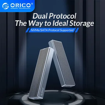 ORICO M2PJM-C3 SSD Enclosure M.2 NVMe/SATA Mobile Hard Drive Case External SSD Box Support 2TB for Windows Mac Linux HDD Case
ORICO M2PJM-C3 SSD Enclosure M.2 NVMe/SATA Mobile Hard Drive Case External SSD Box Support 2TB for Windows Mac Linux HDD Case
