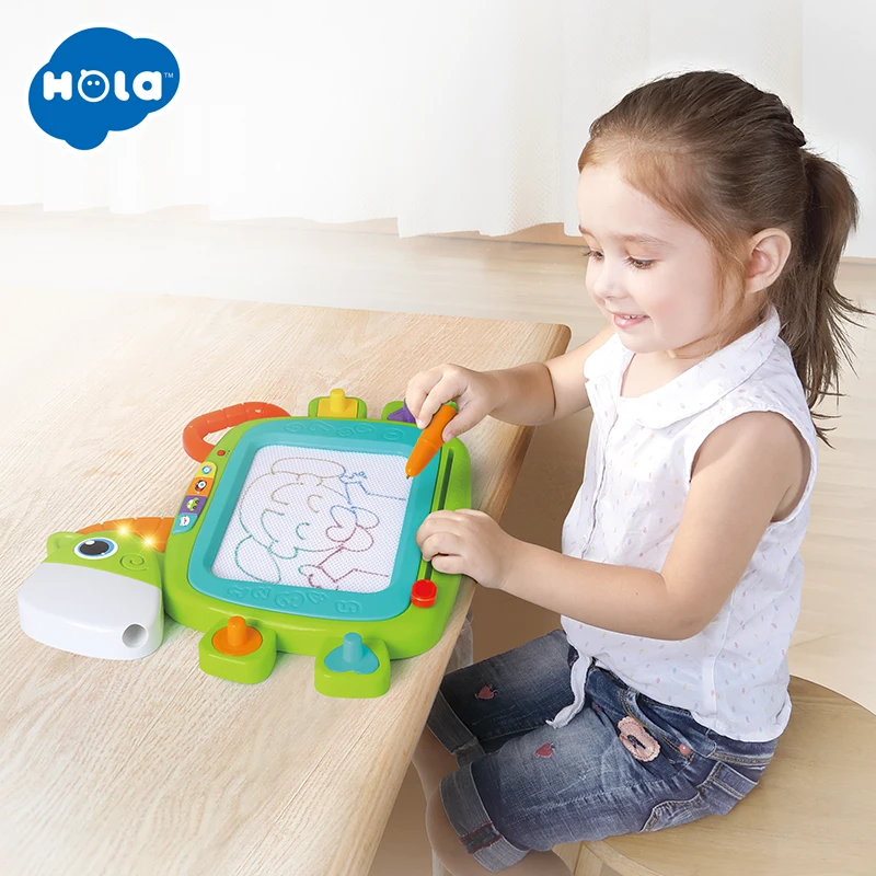 HOLA 3131 Baby Toys Drawing Board Toys Light Up Colorful Pen Painting Tablet Erasable Painting Kids Drawing Toys
HOLA 3131 Baby Toys Drawing Board Toys Light Up Colorful Pen Painting Tablet Erasable Painting Kids Drawing Toys