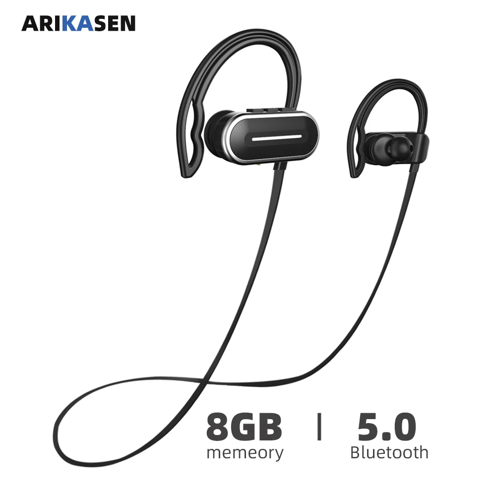 Arikasen 8GB MP3 Player bluetooth earphone IPX6 waterproof wireless bluetooth MP3 headphone with micphone bluetooth headset
Arikasen 8GB MP3 Player bluetooth earphone IPX6 waterproof wireless bluetooth MP3 headphone with micphone bluetooth headset