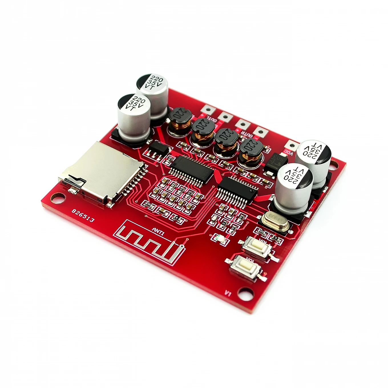 XH-A233 15W X 2 Bluetooth 4 плата цифрового усилителя мощности стерео TF карта