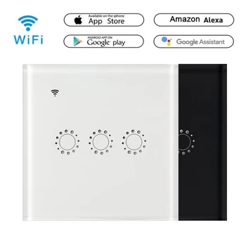 Touch Switch Smart Switch Smart Wifi Touch Switch No Neutral Wire Required Smart Home Gang Light Switch 220V Support Alexa
Touch Switch Smart Switch Smart Wifi Touch Switch No Neutral Wire Required Smart Home Gang Light Switch 220V Support Alexa