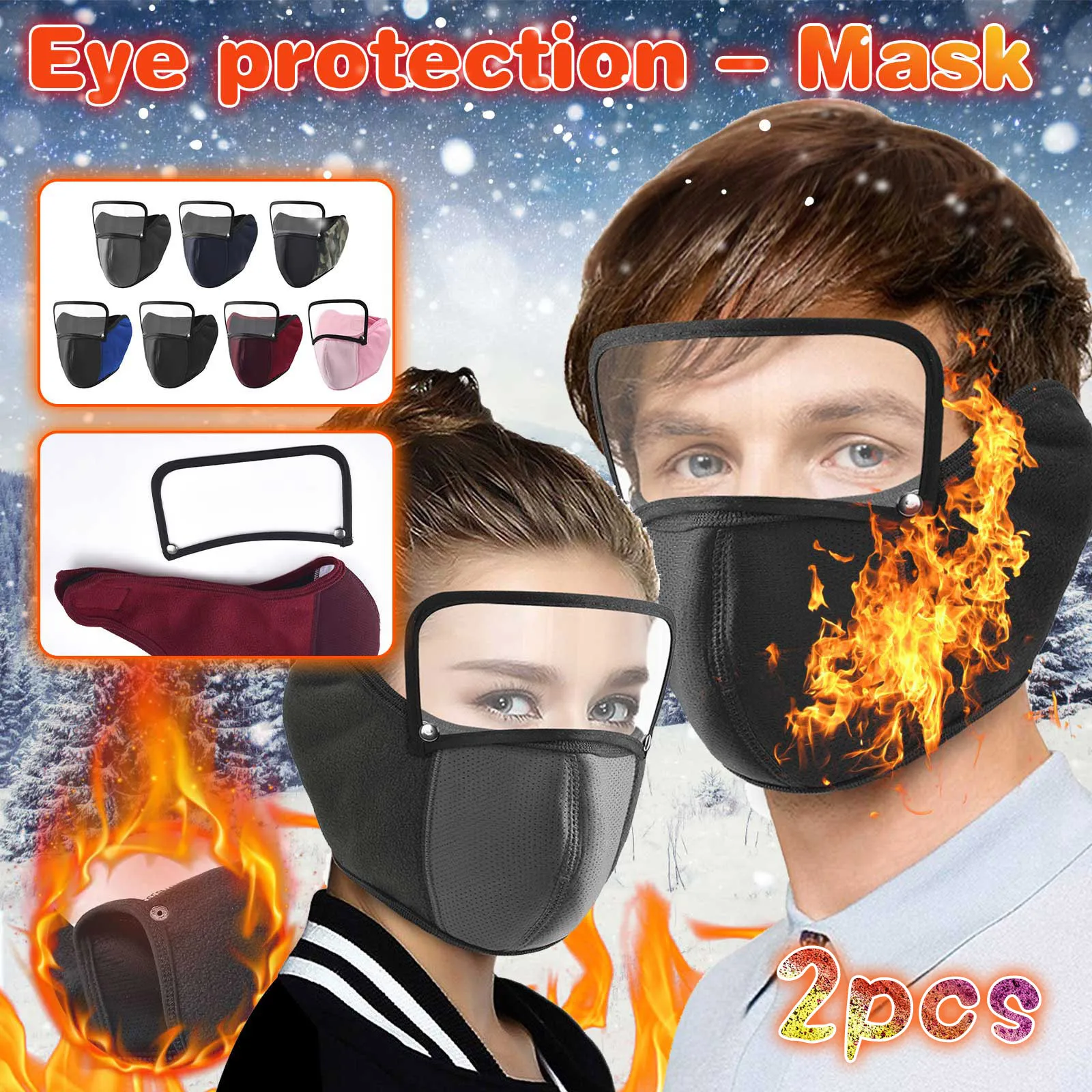 2PC Winter Warm Breathable Mouth Cover Masks Earloop Protectors Half Face Mask Reusable Washable маска для лица Mascarillas
2PC Winter Warm Breathable Mouth Cover Masks Earloop Protectors Half Face Mask Reusable Washable маска для лица Mascarillas
