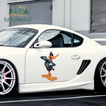 EARLFAMILY 43cm x 28.1cm For Looney Tunes Daffy Duck Car Stickers Vinyl Material Decal Windows Fine Decals Occlusion Scratch
EARLFAMILY 43cm x 28.1cm For Looney Tunes Daffy Duck Car Stickers Vinyl Material Decal Windows Fine Decals Occlusion Scratch