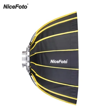 NiceFoto 60cm / 23.6inch Portable Fast Installation Hexagonal Softbox for Speedlite Studio Flash Photography Light Accessories
NiceFoto 60cm / 23.6inch Portable Fast Installation Hexagonal Softbox for Speedlite Studio Flash Photography Light Accessories