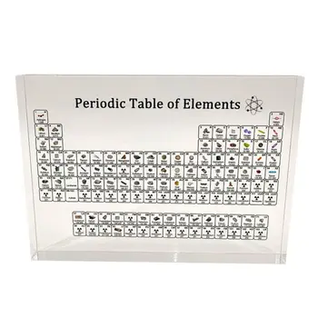 Hot Sale New Acrylic Crystal Periodic Table Of Elements Decorative Desktop Ornaments Chemistry Educational Accessories
Hot Sale New Acrylic Crystal Periodic Table Of Elements Decorative Desktop Ornaments Chemistry Educational Accessories