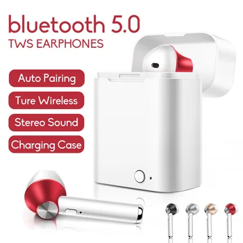 TWS bluetooth Earphone Mini True Wireless Stereo Sound Sports Earbuds With Charging Case For iOS Android Smartphone
TWS bluetooth Earphone Mini True Wireless Stereo Sound Sports Earbuds With Charging Case For iOS Android Smartphone