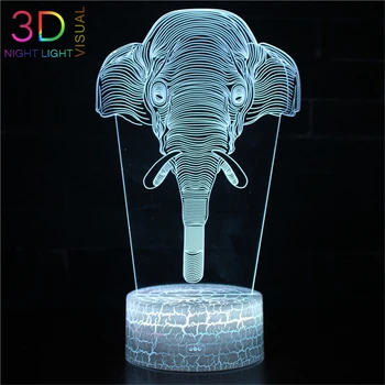 ATOPH Children Favorite LED Night Light with 16 Color Changing Remote Control Elephant 3D Nightlight
ATOPH Children Favorite LED Night Light with 16 Color Changing Remote Control Elephant 3D Nightlight