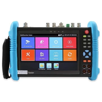 4K AHD CVI TVI SDI Multimeter TDR 7 Inch H.265 Camera Tester IPC-9800MOVTADHS Plus CCTV Tester US Plug
4K AHD CVI TVI SDI Multimeter TDR 7 Inch H.265 Camera Tester IPC-9800MOVTADHS Plus CCTV Tester US Plug