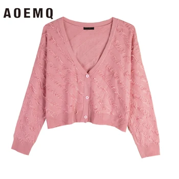AOEMQ Cardigan 3 Colors Sweaters Fluff Soft Solid Warm Outwear Sweaters Thin Spring Long Sleeve Sweaters Women Clothing
AOEMQ Cardigan 3 Colors Sweaters Fluff Soft Solid Warm Outwear Sweaters Thin Spring Long Sleeve Sweaters Women Clothing