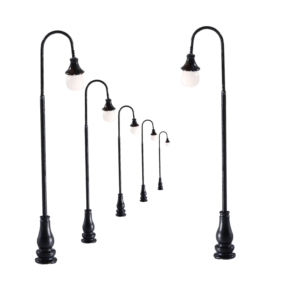Modeling scale 3V led Model metal lamp for Building garden railway train scenery layout
Modeling scale 3V led Model metal lamp for Building garden railway train scenery layout
