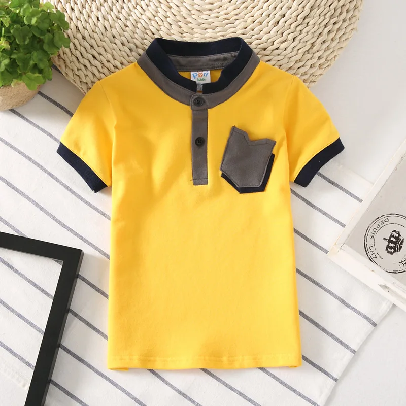 2019 Foreign Trade Children T-shirt Kids T-Shirt Korean-style Childrenswear Boys Polo Shirt Export BOY'S Pure Cotton Short Sleev
2019 Foreign Trade Children T-shirt Kids T-Shirt Korean-style Childrenswear Boys Polo Shirt Export BOY'S Pure Cotton Short Sleev