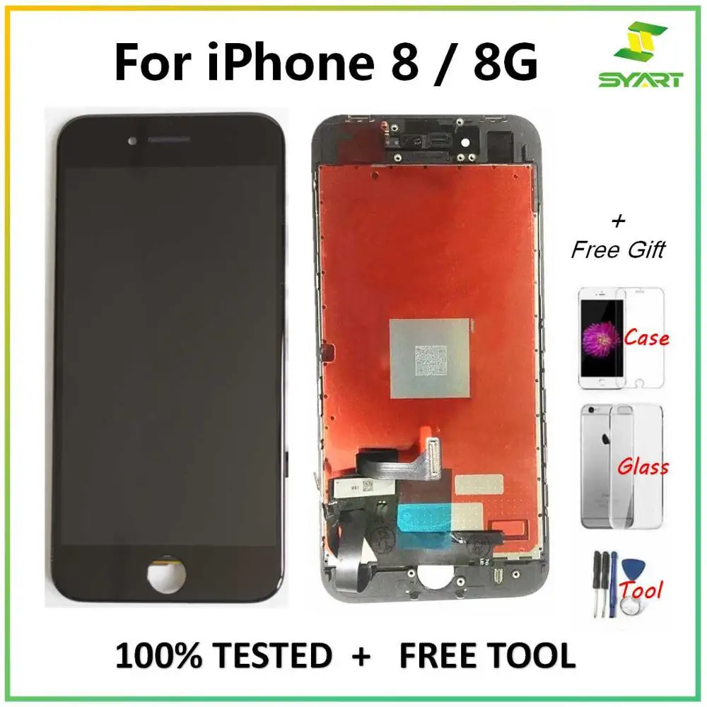 For iPhone 8 8G 8Plus LCD Display Touch Screen Digitizer Assembly Replacement Parts + Tools For iPhone 8 Plus 5.5" LCDs Screen
For iPhone 8 8G 8Plus LCD Display Touch Screen Digitizer Assembly Replacement Parts + Tools For iPhone 8 Plus 5.5" LCDs Screen