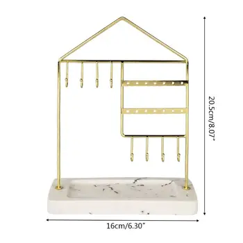 Jewelry Display Stand Rack Necklace Earrings Storage Organizer Show Holder Decor
Jewelry Display Stand Rack Necklace Earrings Storage Organizer Show Holder Decor