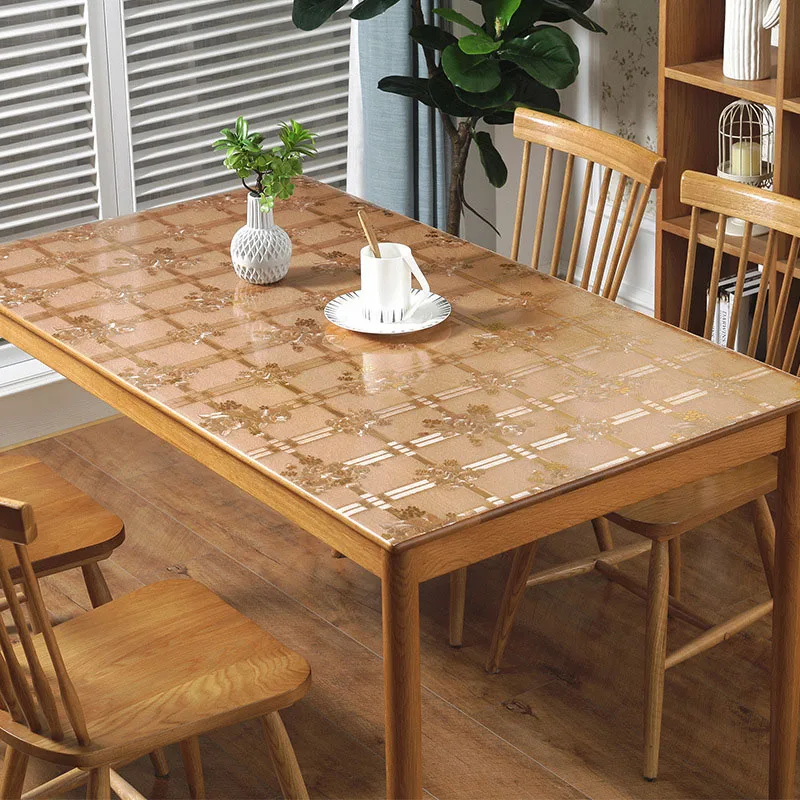 Color transparent matte pvc soft glass tablecloth waterproof and oilproof tea table mat crystal soft board abc
Color transparent matte pvc soft glass tablecloth waterproof and oilproof tea table mat crystal soft board abc