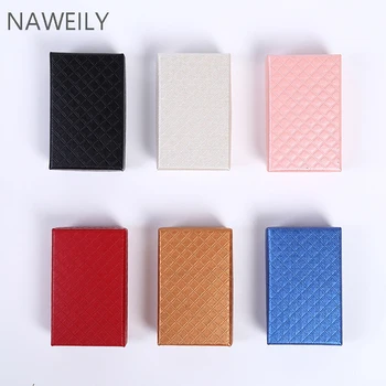 6 Colors Jewelry Box 5x8 cm Gift Box Packaging Cases Necklace Earring Ring Boxes Display Storage Square Black Sponge
6 Colors Jewelry Box 5x8 cm Gift Box Packaging Cases Necklace Earring Ring Boxes Display Storage Square Black Sponge