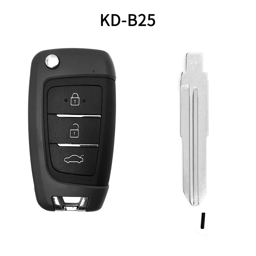 5pcs/lot KEYDIY B25 universal Remote Control key for KD900 URG200 KD-X2/KD MINI Generater with 07# blade |