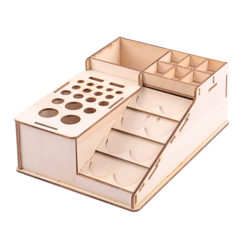 Hot Wooden Paint Bottles Rack Model Organizer Epoxy Tools Storage Box Holder Case 
Hot Wooden Paint Bottles Rack Model Organizer Epoxy Tools Storage Box Holder Case