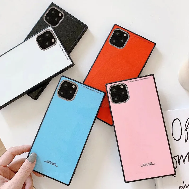 Fashion Square Candy Color Case For iPhone 11 2019 XI XR XS Max Soft Silicon Mirror Coque For iPhone 5.8 6.1 6.5 inch 7 8 Plus X
Fashion Square Candy Color Case For iPhone 11 2019 XI XR XS Max Soft Silicon Mirror Coque For iPhone 5.8 6.1 6.5 inch 7 8 Plus X