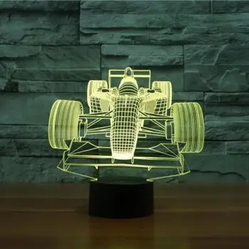 Auto Color Changing Racing Car 3D Illusion LED Night Light Smart Touch USB Table Lamp Gift Decor Light
Auto Color Changing Racing Car 3D Illusion LED Night Light Smart Touch USB Table Lamp Gift Decor Light