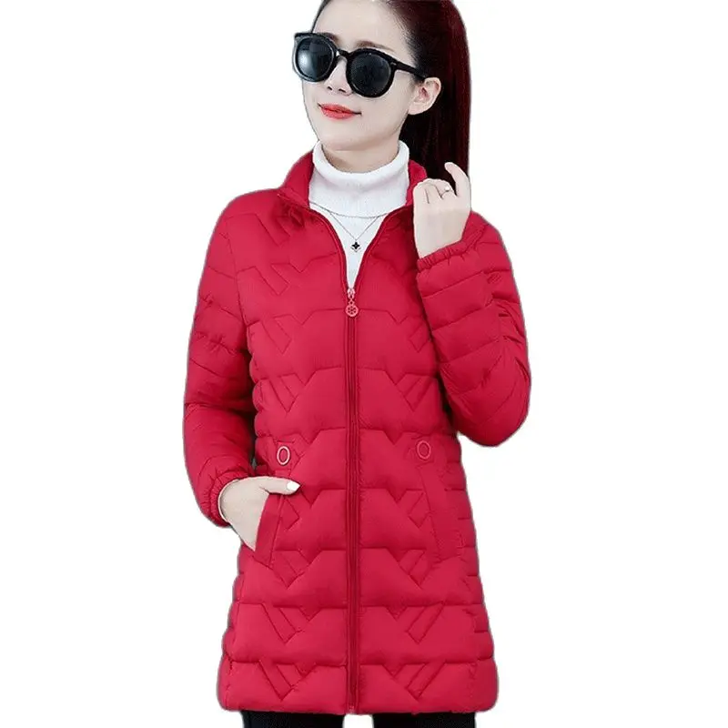 Winter Mid-Long Down Cotton Jacket Women 2023 New Loose Hooded Parka Overcoat Fashion Pure Colour Outwear Warm Coat Female
Winter Mid-Long Down Cotton Jacket Women 2023 New Loose Hooded Parka Overcoat Fashion Pure Colour Outwear Warm Coat Female