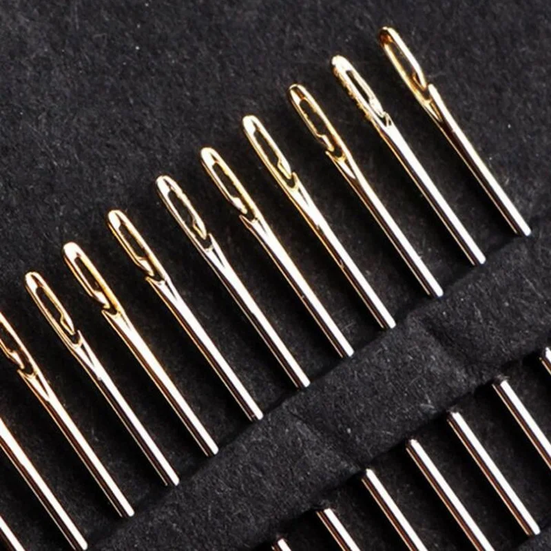 Large Hand Sewing Needles Multi-size Side Opening Stainless Long DIY Blind Self Threading Big Eye Needle Embroidery Tools
Large Hand Sewing Needles Multi-size Side Opening Stainless Long DIY Blind Self Threading Big Eye Needle Embroidery Tools