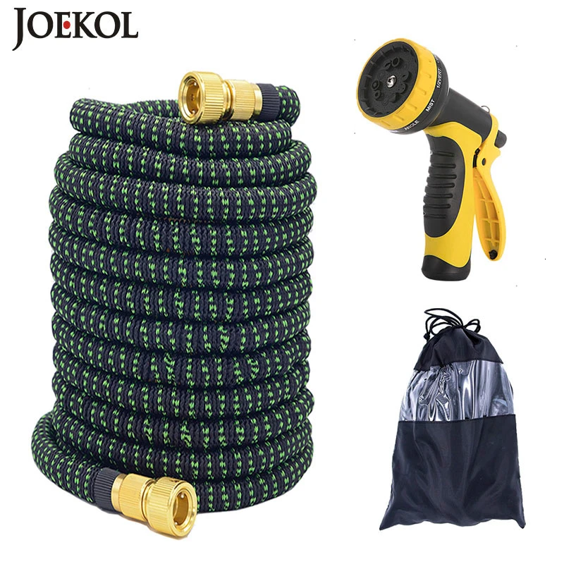 

25FT-150FT Garden Hose Flexible Expandable Hose Garden Water Hose Magic Watering Hose Car Washing Hose Pipe With Spray Gun