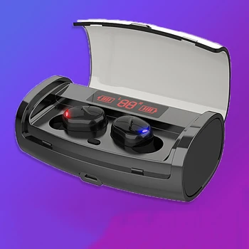 M18 TWS Bluetooth 5.0 Headset Stereo Sports Waterproof Digital Display Earphone With Charging box for Any cell phone
M18 TWS Bluetooth 5.0 Headset Stereo Sports Waterproof Digital Display Earphone With Charging box for Any cell phone