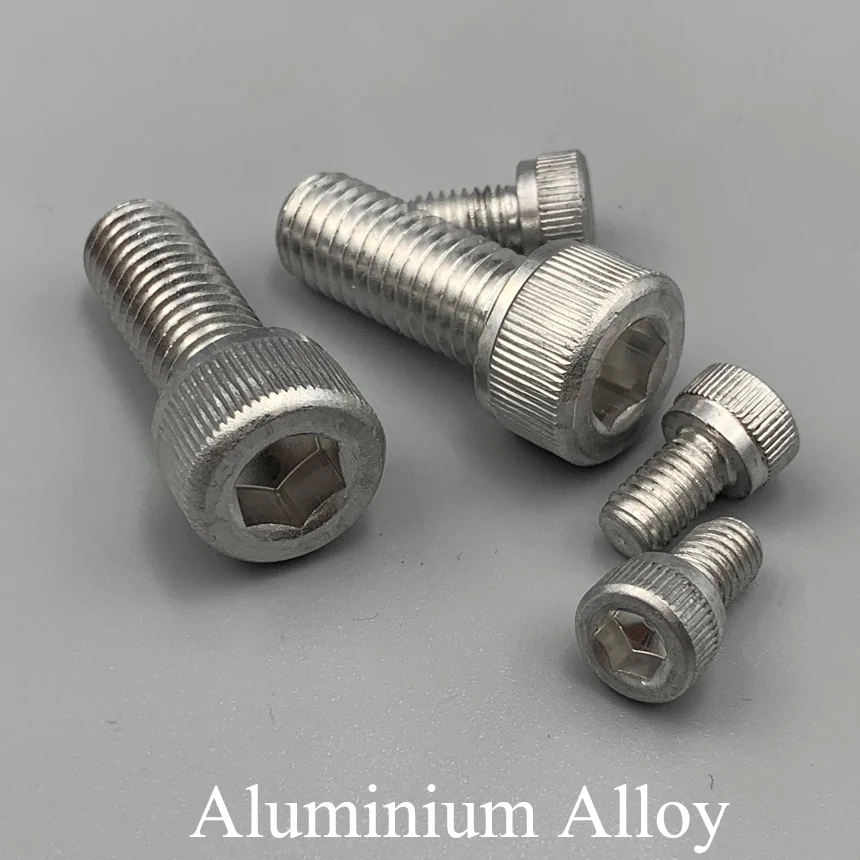 M2*4/5/6/8/10/12 M2x4/5/6/8/10/12 6063 Aluminium Alloy Metric Thread DIN912 Allen Head Bolt Inner Hex Hexagon Socket Cap Screw
M2*4/5/6/8/10/12 M2x4/5/6/8/10/12 6063 Aluminium Alloy Metric Thread DIN912 Allen Head Bolt Inner Hex Hexagon Socket Cap Screw