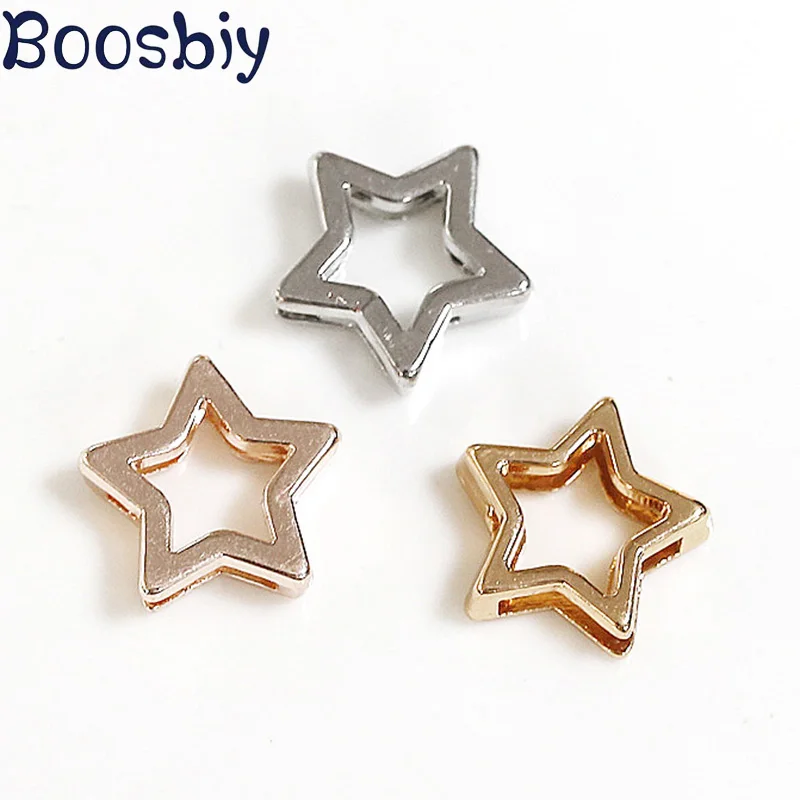 Boosbiy Fashion Pandora Jewelry Gold Cutout Small Star Slide Charms for Stainless Steel Keeper Bracelets Accessories DIY Making
Boosbiy Fashion Pandora Jewelry Gold Cutout Small Star Slide Charms for Stainless Steel Keeper Bracelets Accessories DIY Making
