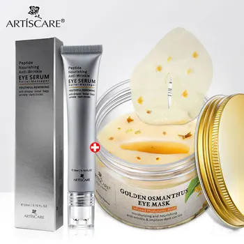 ARTISCARE Peptide Anti Wrinkles Eye Serum Roller Massager + Gold Osmanthus Eye Mask Remove Dark Circles HA Eye Patches Eye Care
ARTISCARE Peptide Anti Wrinkles Eye Serum Roller Massager + Gold Osmanthus Eye Mask Remove Dark Circles HA Eye Patches Eye Care