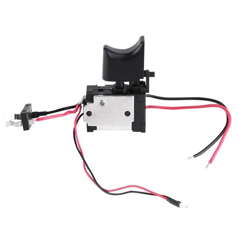 DC 7.2V - 24V 16A Electric Drill Control Switch Cordless Trigger Switch with Small Light for Power Tools
DC 7.2V - 24V 16A Electric Drill Control Switch Cordless Trigger Switch with Small Light for Power Tools