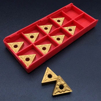 10PCS TNMG160404 TM PC4025 High Quality Carbide Inserts External Turning Tool TNMG 160404 CNC Lathe Cutter Tool For Hard Steel
10PCS TNMG160404 TM PC4025 High Quality Carbide Inserts External Turning Tool TNMG 160404 CNC Lathe Cutter Tool For Hard Steel