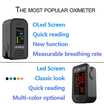 New! Finger pulse oximeter with case Finger pulse oximeter Pulse oximeters LED or OLED saturator Pulse oximeter
New! Finger pulse oximeter with case Finger pulse oximeter Pulse oximeters LED or OLED saturator Pulse oximeter