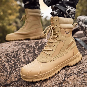 Winter Tactical Military Boots Men Genuine Leather Army Hunting Fur Ankle Boots Outdoor Fashion Work Casual Shoes Men Sneakers
Winter Tactical Military Boots Men Genuine Leather Army Hunting Fur Ankle Boots Outdoor Fashion Work Casual Shoes Men Sneakers