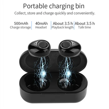 Dropshipping TWS Bluetooth Earphones 5.0 Wireless Headphones In-Ear Stereo Earbuds Headset With Mic Portable Charging Box
Dropshipping TWS Bluetooth Earphones 5.0 Wireless Headphones In-Ear Stereo Earbuds Headset With Mic Portable Charging Box