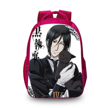2020 New Black Butler Kuroshitsuji Backpack Anime Unisex Butler Ciel Phantomhive Sebastian Nylon Cartoon Gon Freecss Adult Bag
2020 New Black Butler Kuroshitsuji Backpack Anime Unisex Butler Ciel Phantomhive Sebastian Nylon Cartoon Gon Freecss Adult Bag